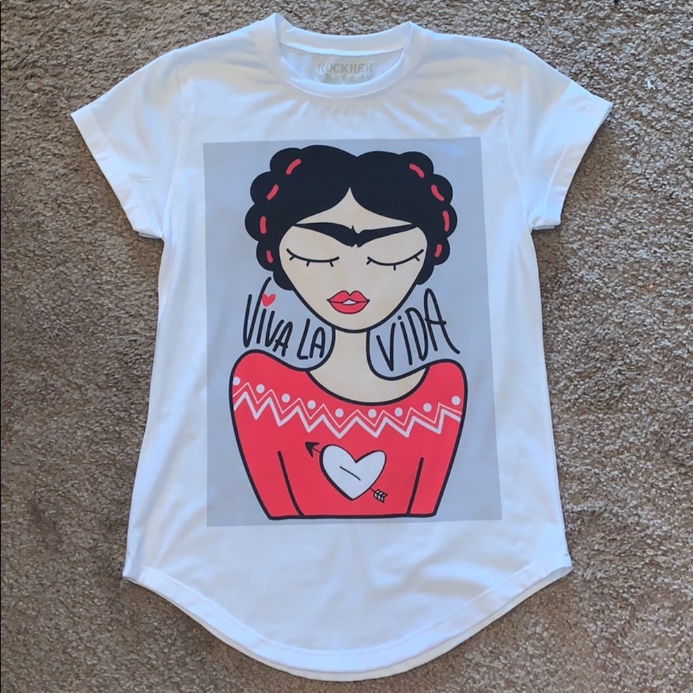 Frida viva la vida tee